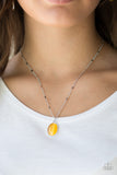 Paparazzi "Summer Cool" Yellow Necklace & Earring Set Paparazzi Jewelry