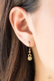 Paparazzi "Stardom Shine" Brass Necklace & Earring Set Paparazzi Jewelry