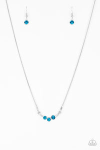 Paparazzi "Sparkling Stargazer " Blue Necklace & Earring Set Paparazzi Jewelry