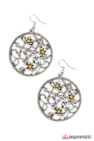 Paparazzi "An Enchanted Forest" Yellow Earrings Paparazzi Jewelry