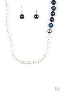 Paparazzi "5th Avenue A-Lister" Blue Necklace & Earring Set Paparazzi Jewelry