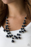Paparazzi VINTAGE VAULT "Soon To Be Mrs." Blue Necklace & Earring Set Paparazzi Jewelry