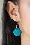 Paparazzi "Catalina Coastin" Blue Necklace & Earring Set Paparazzi Jewelry