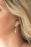 Paparazzi "Desert Harvest" Blue Necklace & Earring Set Paparazzi Jewelry