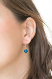 Paparazzi "Voyager Vibes" Blue Necklace & Earring Set Paparazzi Jewelry