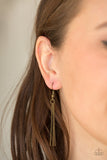 Paparazzi "Seasonal Charm" Brass Necklace & Earring Set Paparazzi Jewelry