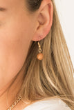 Paparazzi "Tour de Trendsetter" Brown Necklace & Earring Set Paparazzi Jewelry