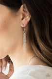 Paparazzi VINTAGE VAULT "Tassel Tease" Brown Necklace & Earring Set Paparazzi Jewelry