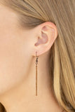 Paparazzi "Totally Tassel" Copper Necklace & Earring Set Paparazzi Jewelry