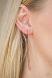 Paparazzi "In-Flight Fashion" Copper  Necklace & Earring Set Paparazzi Jewelry