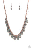 Paparazzi "Vintage Gardens" Copper Necklace & Earring Set Paparazzi Jewelry