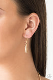 Paparazzi VINTAGE VAULT "Terra Trailbreaker" Gold Necklace & Earring Set Paparazzi Jewelry