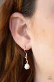 Paparazzi "Basic Groundwork" Gold Necklace & Earring Set Paparazzi Jewelry