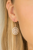 Paparazzi "Your Own Free WHEEL" Rose Gold Necklace & Earring Set Paparazzi Jewelry