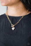 Paparazzi "Princeton Princess" Gold Necklace & Earring Set Paparazzi Jewelry