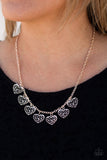 Paparazzi "Less Is AMOUR" Rose Gold Necklace & Earring Set Paparazzi Jewelry