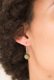Paparazzi "Egyptian Spell" Green 036XX Necklace & Earring Set Paparazzi Jewelry
