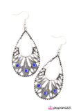 Paparazzi "Wish You Were Here - Blue" earring Paparazzi Jewelry