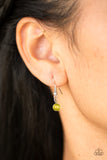 Paparazzi "Just Drop It!" Green Necklace & Earring Set Paparazzi Jewelry