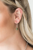 Paparazzi VINTAGE VAULT "Beachside Babe" Green Necklace & Earring Set Paparazzi Jewelry