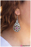 Paparazzi "Daisy Chain - Pink " earring Paparazzi Jewelry