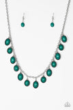 Paparazzi "Make Some ROAM!" Green Necklace & Earring Set Paparazzi Jewelry