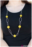 Paparazzi "Having A Ball - Yellow" necklace Paparazzi Jewelry