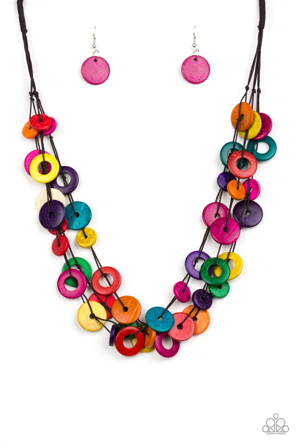 Paparazzi multi clearance colored necklace