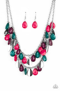 Paparazzi VINTAGE VAULT "Life of the Fiesta" Multi Necklace & Earring Set Paparazzi Jewelry