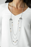 Paparazzi "Pharaoh Finesse" Multi Necklace & Earring Set Paparazzi Jewelry