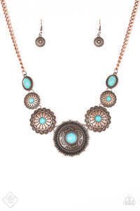 Paparazzi "Mayan Marvel" FASHION FIX Copper Necklace & Earring Set Paparazzi Jewelry