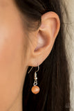 Paparazzi VINTAGE VAULT "Total Tranquility" Orange Necklace & Earring Set Paparazzi Jewelry