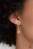 Paparazzi VINTAGE VAULT "Tide Drifter" Orange Necklace & Earring Set Paparazzi Jewelry