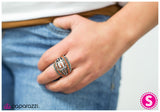Paparazzi "The Tribe Has Spoken - Orange" ring Paparazzi Jewelry