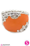 Paparazzi "Good Vibrations - Orange" ring Paparazzi Jewelry