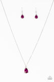 Paparazzi "Classy Classicist" Pink Necklace & Earring Set Paparazzi Jewelry