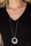 Paparazzi VINTAGE VAULT "Gather Around Gorgeous" Pink Necklace & Earring Set Paparazzi Jewelry