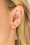 Paparazzi VINTAGE VAULT "Gather Around Gorgeous" Pink Necklace & Earring Set Paparazzi Jewelry