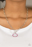 Paparazzi VINTAGE VAULT "All In Favor" Pink Necklace & Earring Set Paparazzi Jewelry