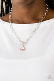 Paparazzi "Dynamite Dazzle" Pink Necklace & Earring Set Paparazzi Jewelry