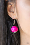 Paparazzi "Cozumel Coast" Pink Necklace & Earring Set Paparazzi Jewelry
