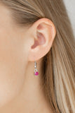 Paparazzi VINTAGE VAULT "Walk On The WILDFLOWER Side" Pink Necklace & Earring Set Paparazzi Jewelry