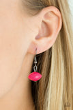 Paparazzi VINTAGE VAULT "Runway Rebel" Pink Necklace & Earring Set Paparazzi Jewelry
