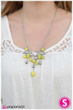 Paparazzi "Pebble For Your Thoughts? - Yellow" necklace Paparazzi Jewelry