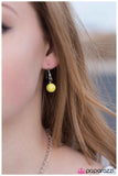 Paparazzi "Pebble For Your Thoughts? - Yellow" necklace Paparazzi Jewelry