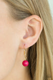 Paparazzi VINTAGE VAULT "Tour de Trendsetter" Pink Necklace & Earring Set Paparazzi Jewelry