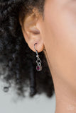 Paparazzi VINTAGE VAULT "Court Couture" Purple Necklace & Earring Set Paparazzi Jewelry