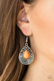 Paparazzi VINTAGE VAULT "Tucson Tunes" Orange Earrings Paparazzi Jewelry
