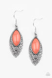 Paparazzi "Desert Garden" Orange Earrings Paparazzi Jewelry