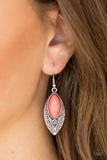 Paparazzi "Desert Garden" Orange Earrings Paparazzi Jewelry